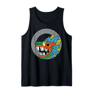 Quetzalcoatl Aztec Feathered Serpent Mayan Inca Toltec Tank Top